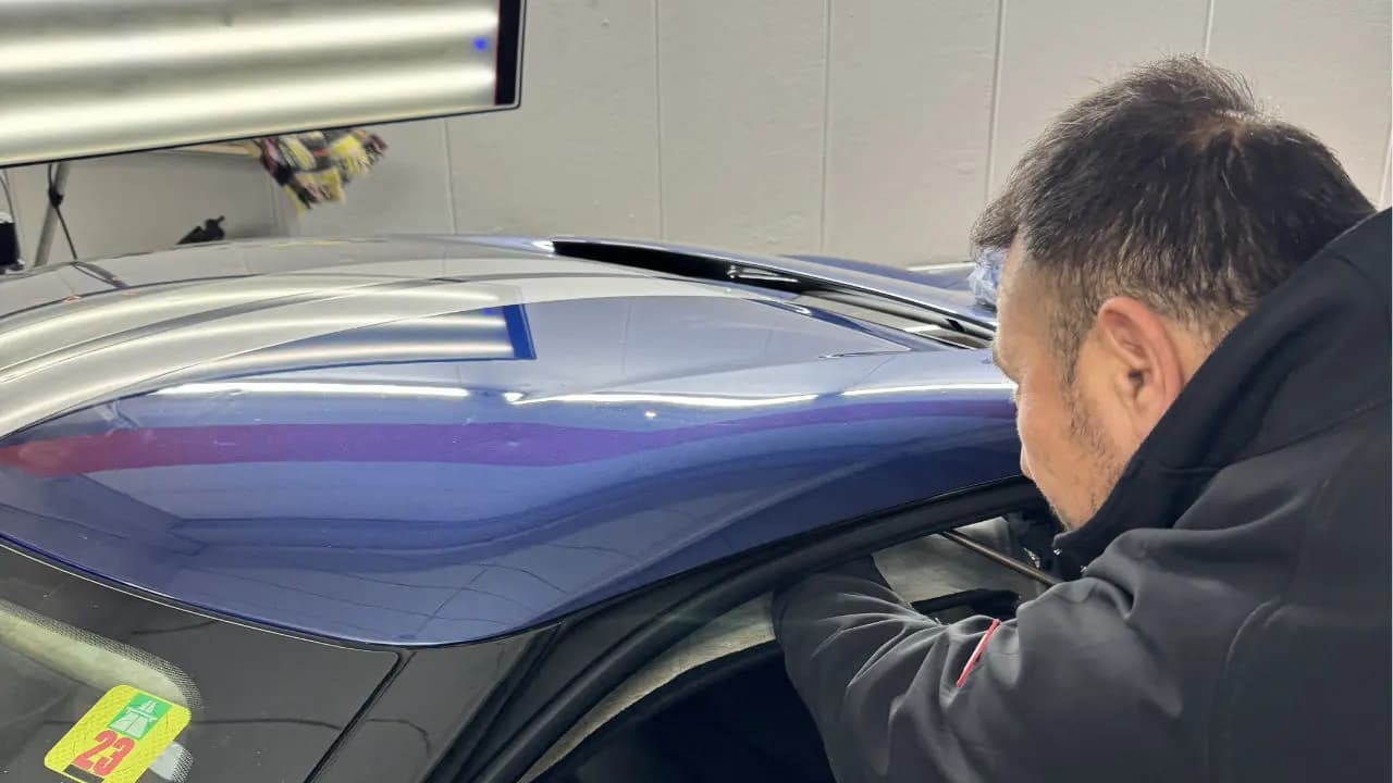Dellendoktor bei der Arbeit