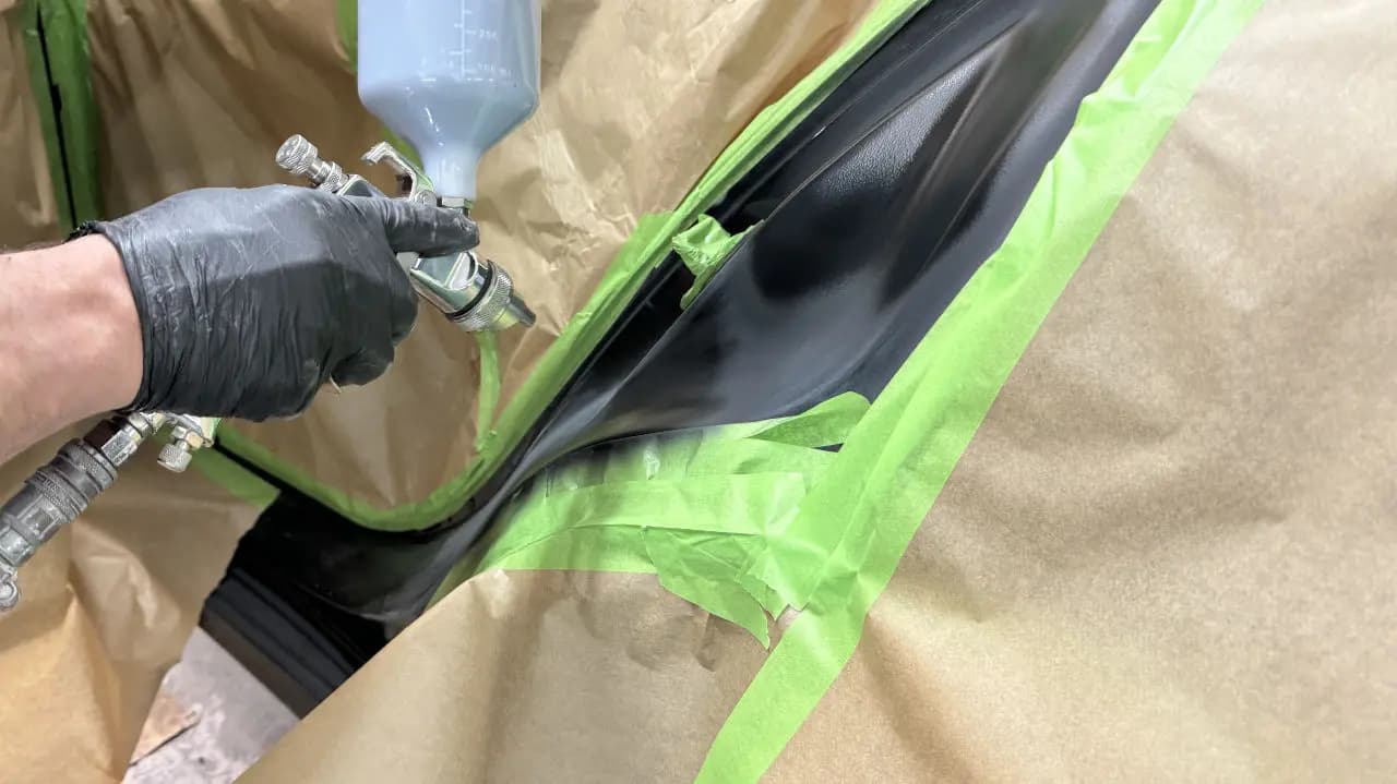 Smart Repair Arbeiten am Lack